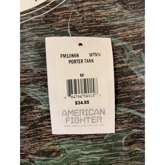 AMERICAN FIGHTER Men's Tank PORTER TANK Premium - Picture 6 of 10